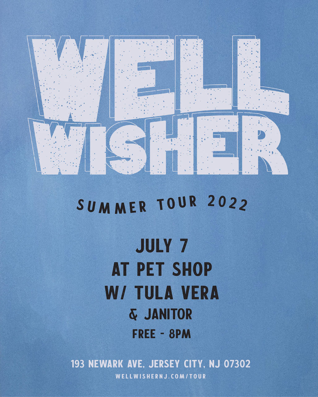Well Wisher / Tula Vera / Janitor at Pet Shop in Jersey City on 7/7/2022