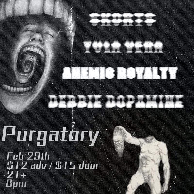 Skorts, Tula Vera, Anemic Royalty, Debbie Dopamine at Purgatory in Brooklyn, NY on 2/29/2024